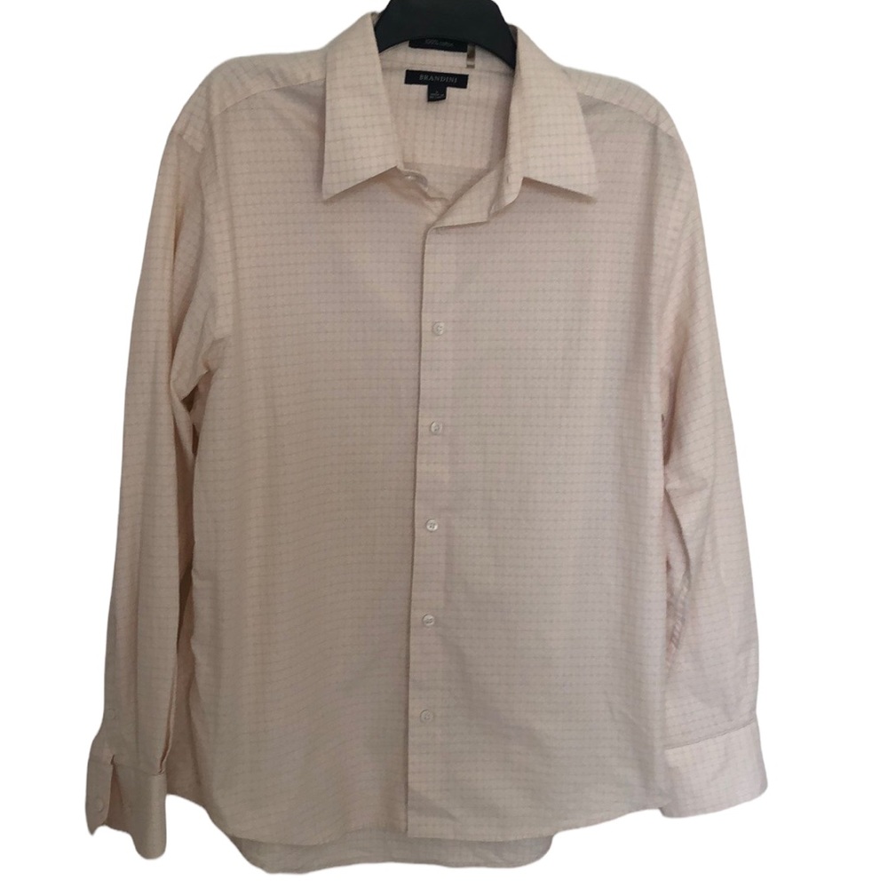 Brandini 100% Cotton Button Down Shirt Size L